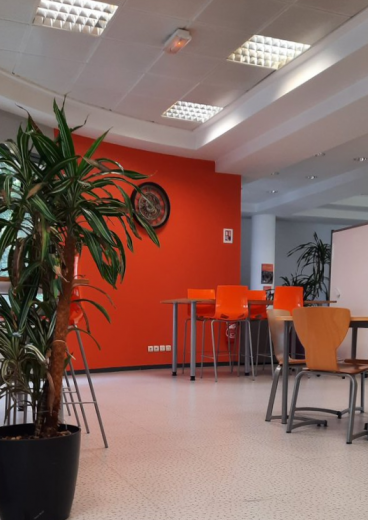 Photographie de l'intérieur de la BU Sciences